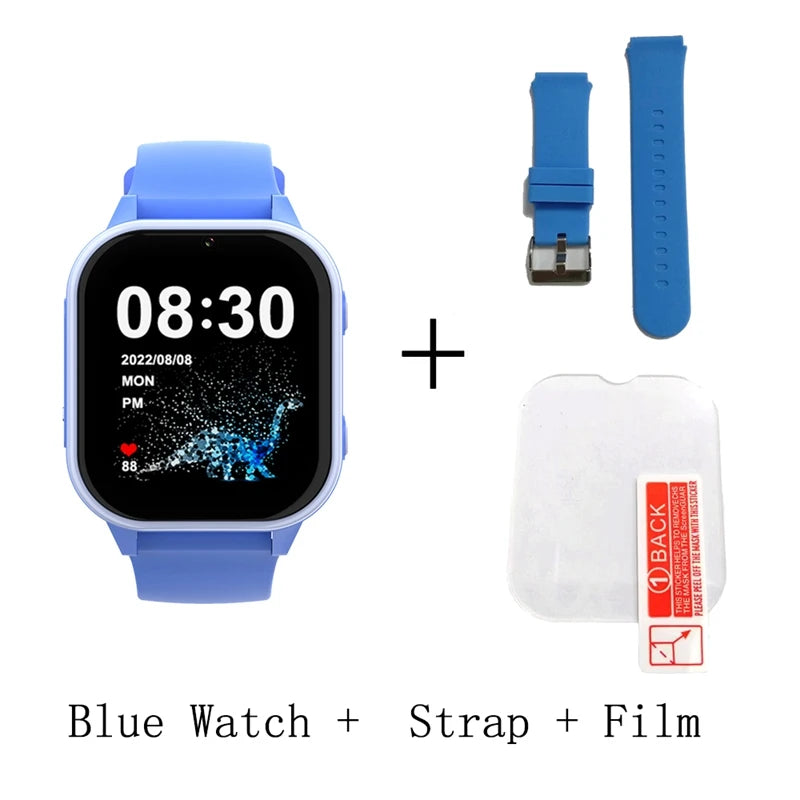 4G Smart Watch Kid SOS GPS WiFi Wristwatch Whatsapp KT19Pro MAX Android8.1 with Video Call Camera Monitor Children smartwatch