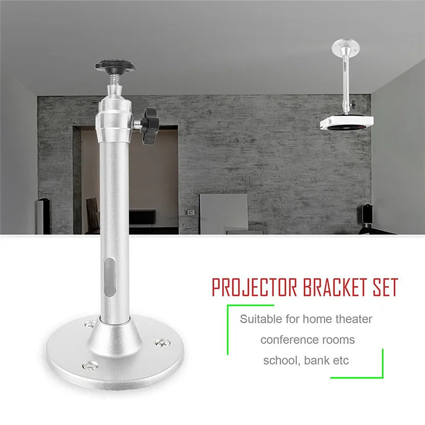 Portable Projector Bracket 360° Rotatable Ceiling Wall Mount Beamer Holder Aluminium Fit for HY260 Pro HY320 Beam Projector