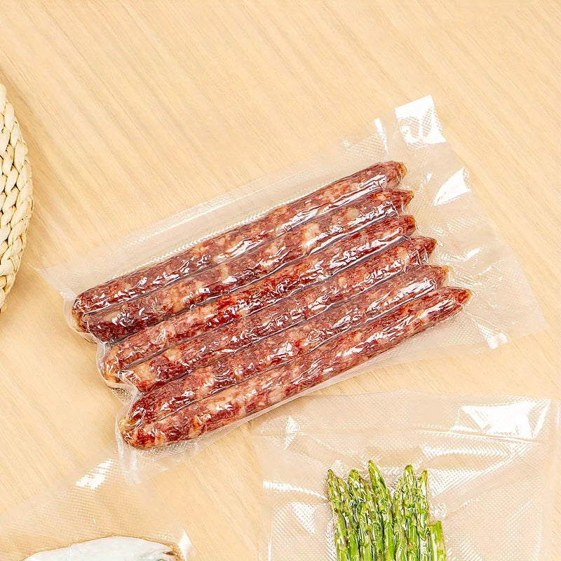 Vacuum Packaging Bags for Food 100pcs Food Storage Vacuum Bags for Vacuum Sealer Machine  Food Fresh Long Keeping Empty Bags