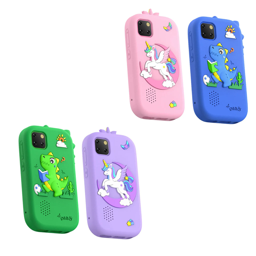 2.8-Inch Touchscreen Kids Smart Phone with Games Camera MP3/MP4 Player Built-in 32GB Memory Kids Smart Phone for Girls