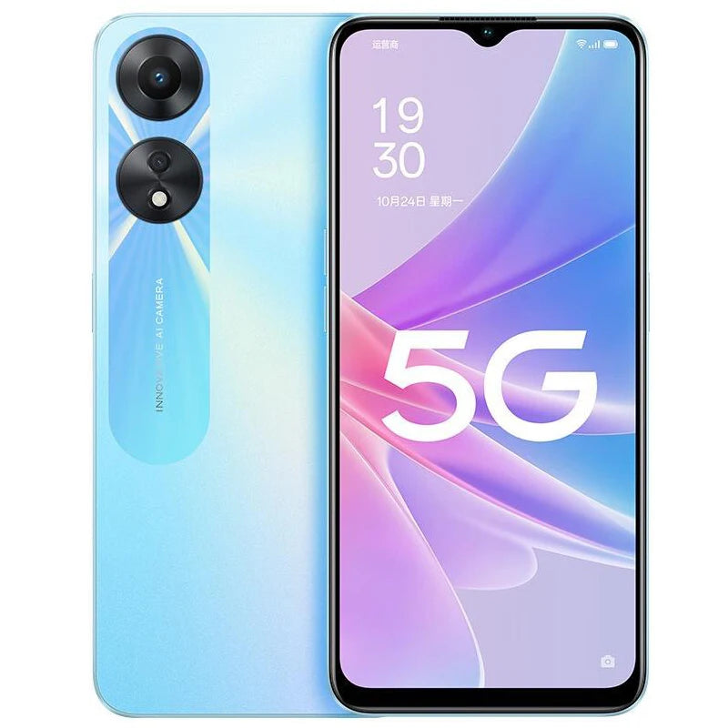 OPPO A78 5G SmartPhone Global firmware MTK Dimensity 700 Android 12 RAM 8GB ROM 128GB 6.56" camera 50MP 5000mAh used phone
