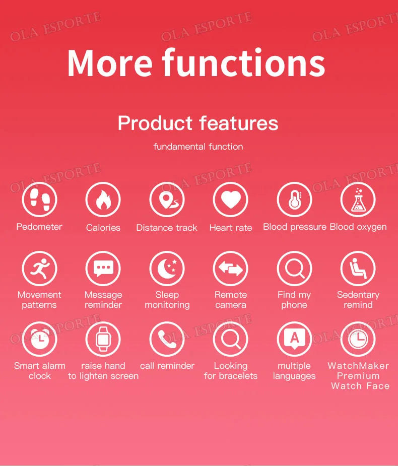 Sports Smart Watch Music Control Fitness Calorie Track Bracelet Phone Information Remind Steps Bluetooth Smart Watches M8 Band
