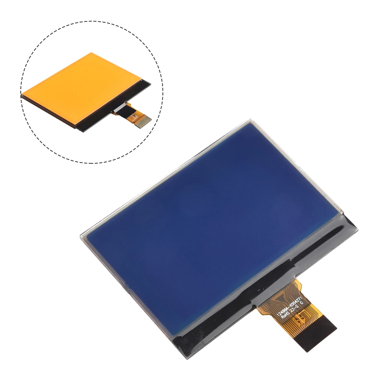 1X LCD Display Screen For Ford For Focus 2008-2011 For C-Max 2007-2010 For Galaxy 2006-12 For Kuga Instrument Cluster Dashboad