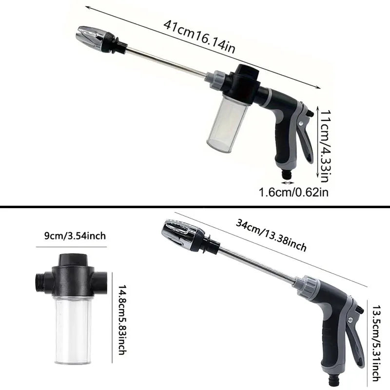 25FT-150FT Garden Hose Expandable Magic Water Pipes Home Garden Daily Watering Tools High-Pressure Car Wash Cleaning Water Gun