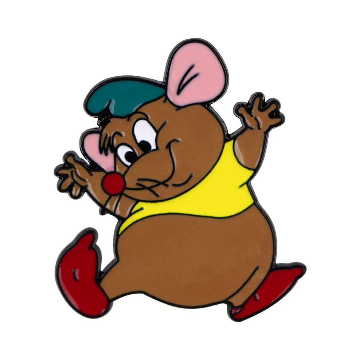 Fairy Tale Enamel Pins Cute Cartoon Mouse Brooches for Backpacks Clothing Lapel Badges Anime Jewelry Gift for Kids Women