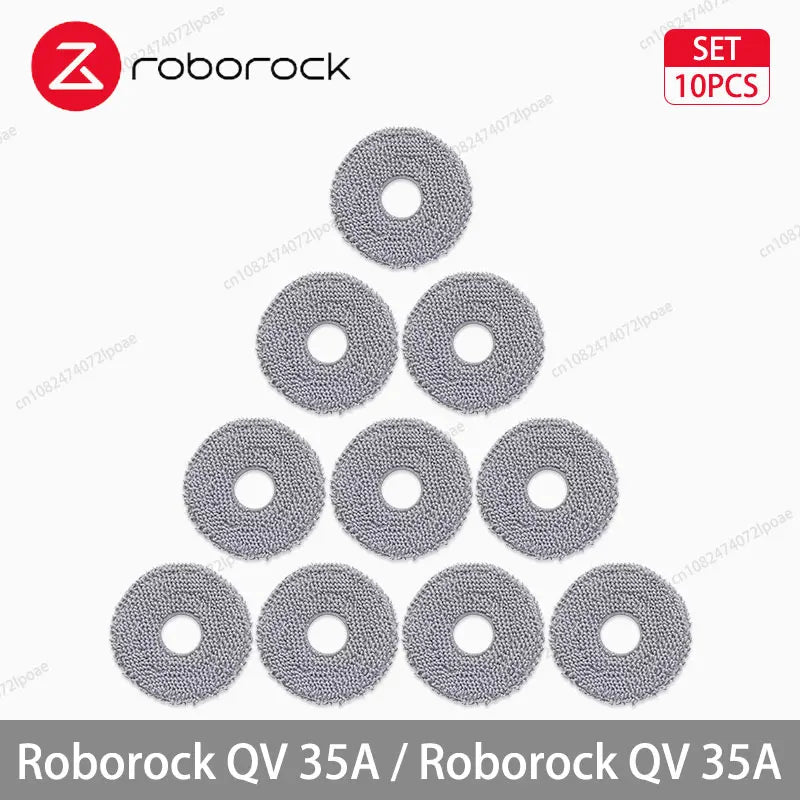 Roborock QV 35A / QV 35S Robot Vacuum Cleaner Accessories Main Side Brush Mop Cloth Hepa Filter Dust Bag Replacement Spare Parts