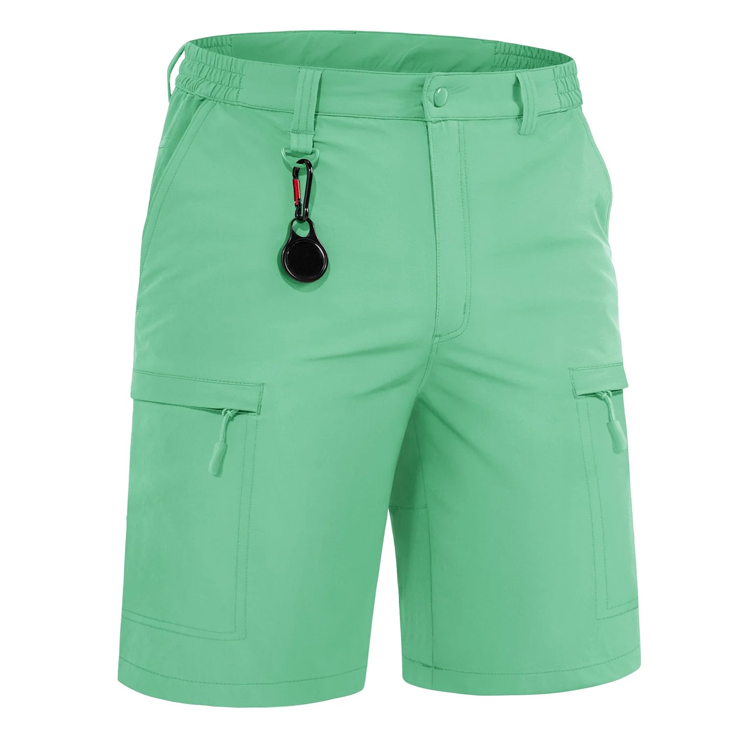 TACVASEN Summer Moisture Wicking Casual Shorts Mens Cargo Work Shorts Running Jogging Sports Bottoms Nylon Rip-Stop Short Pants