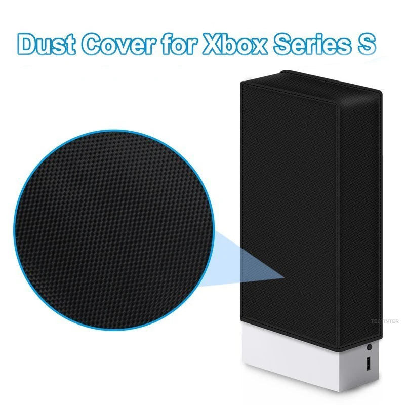 Stofdigte Oortreksel vir Xbox Series S Konsole Anti-krap Stofbedekking Beskermende Tas Vertikale Oortreksel Vir Xbox Series S Toebehore