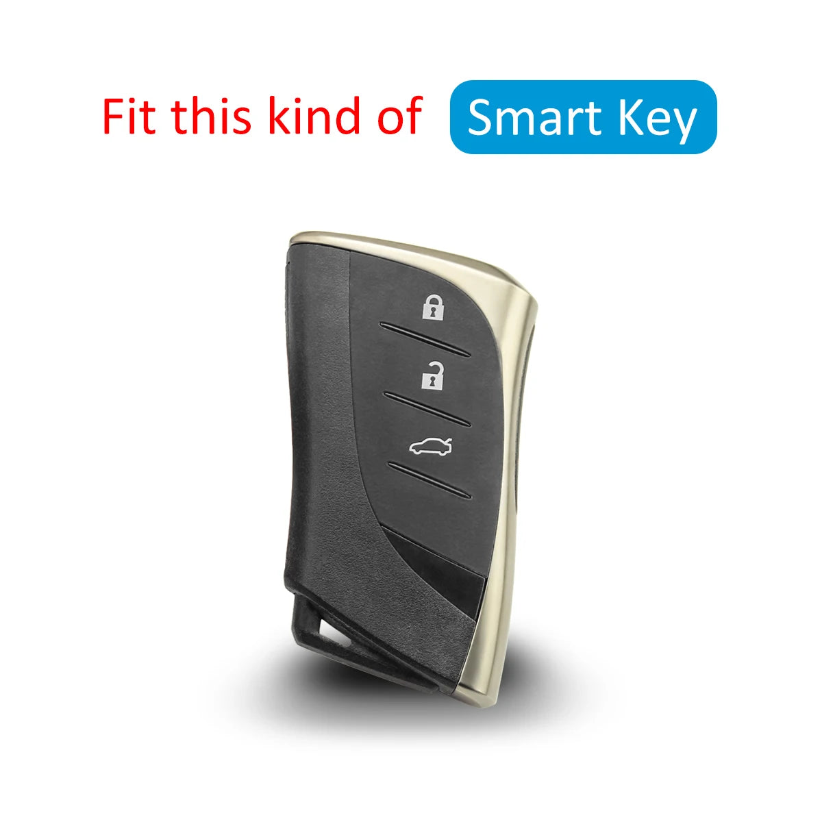 Slim Car Key Fob Case Cover Keychain For Lexus ES LS NX RX UX TX GX RZ LX 250 250h 300h 300e 350 450h 500 550 Black Transparent