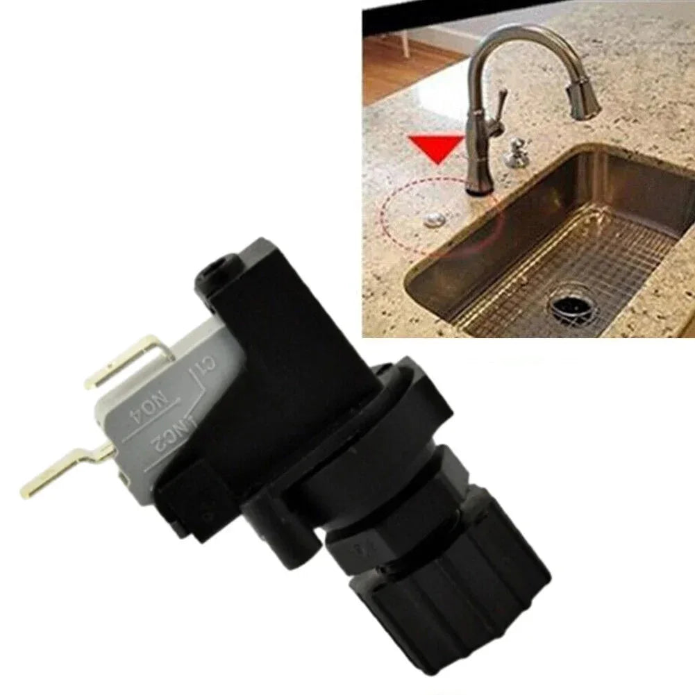 Air Pressure Switch Knob 16A 250V Pneumatic Control Button For Bathtub Spa Garbage Disposer Food Waste Disposal Accessories
