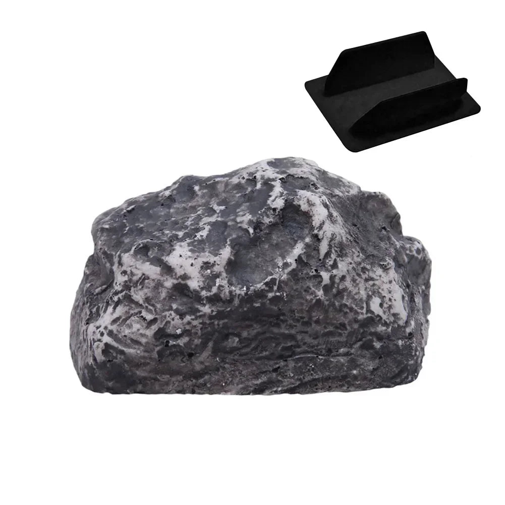 Garden Stone Hide a Spare Key Fake Rock Camouflage Stone Diversion Looks Like Real Stone Safe for Outdoor Yard, Geocaching