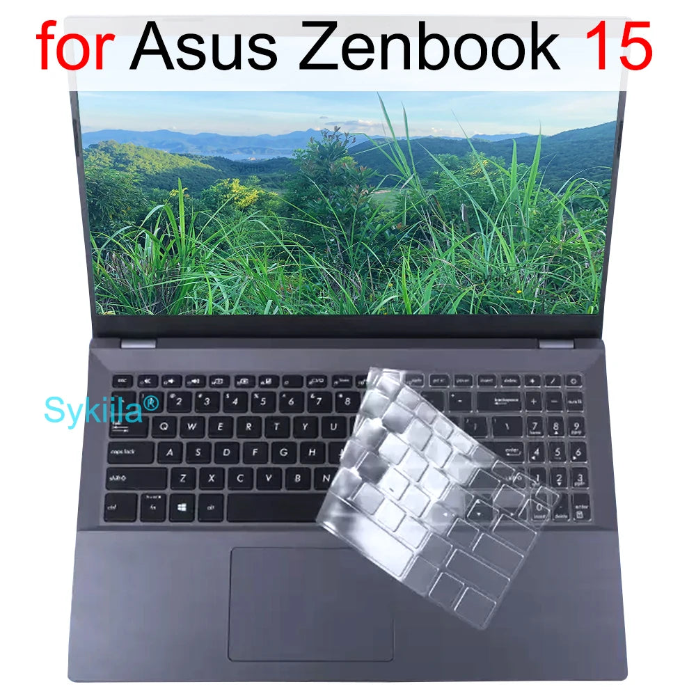 Keyboard Cover for ASUS Zenbook 14 OLED Flip Pro UX3406 UX3405 UX3404 UP3404 UX6404 Q420 UX5401 Silicone Protector Skin Case