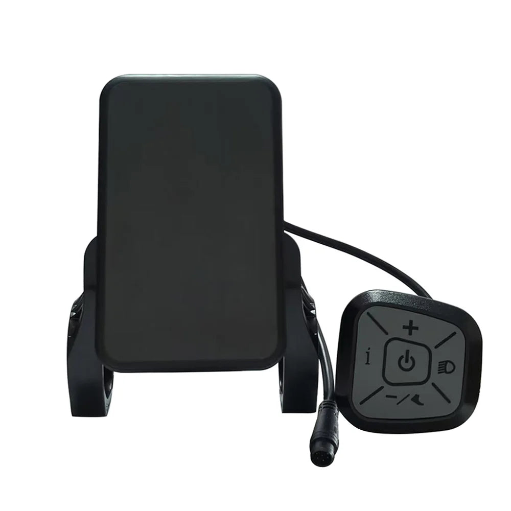 EBike-skermmeter Spoedbeheerpaneel YL81F 6Pen 36V 48V 52V Spoedmeter vir elektriese fiets-toebehore