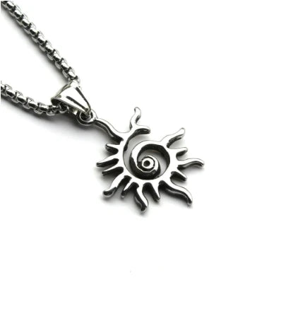 Stainless steel retro eagle hunting necklace titanium steel eagle men's pendant pendant pendant