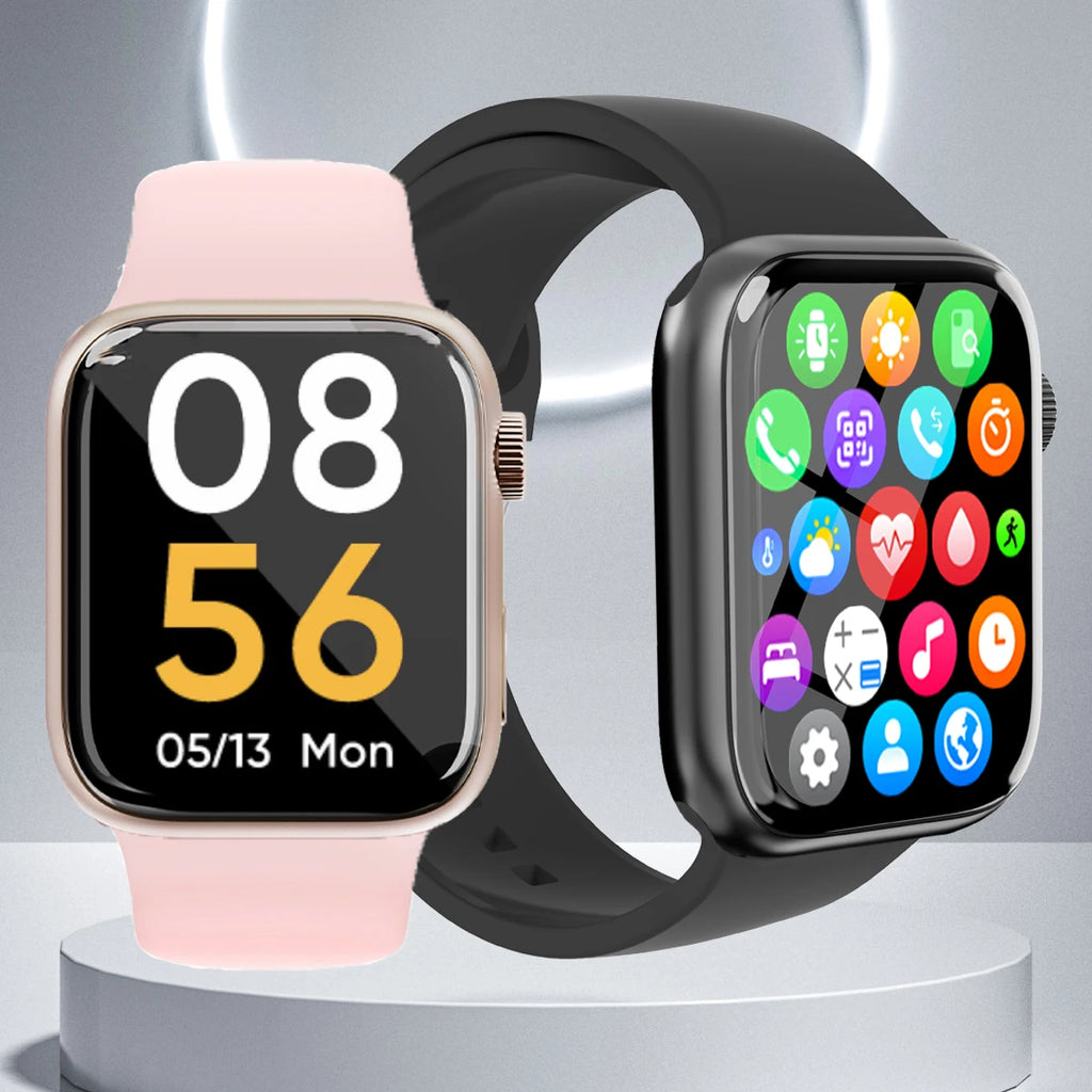 Fashion Sports Smart Watch  Men & Women 1.83in Full Touch Screen Fitness Tracker  Watch