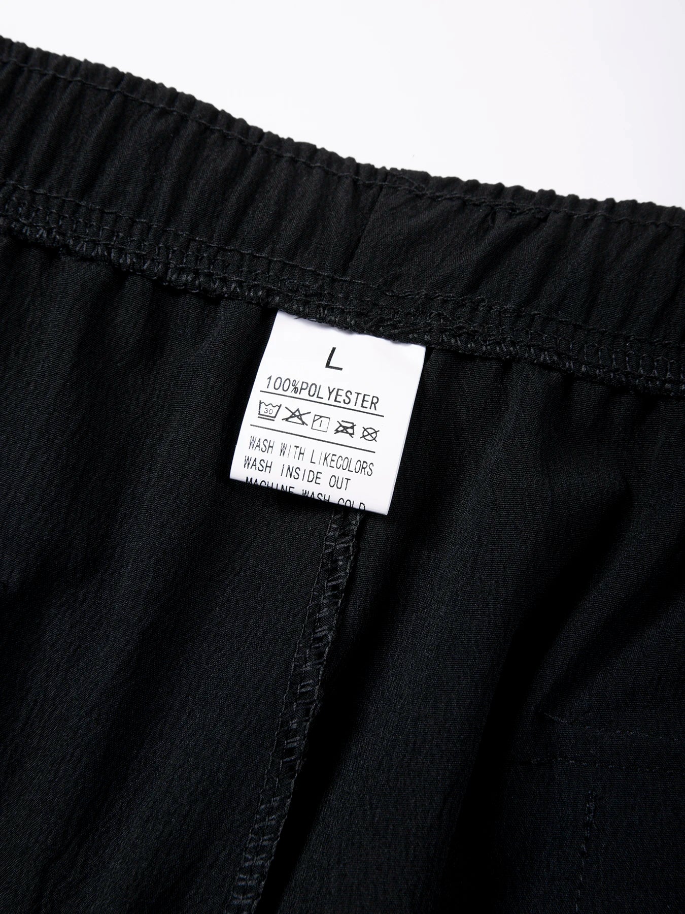 Men's Pants Loose Cool Casual Long Pants Elastic Waist Long Pant Casual Large Size Streetwear Lightweight Trousers