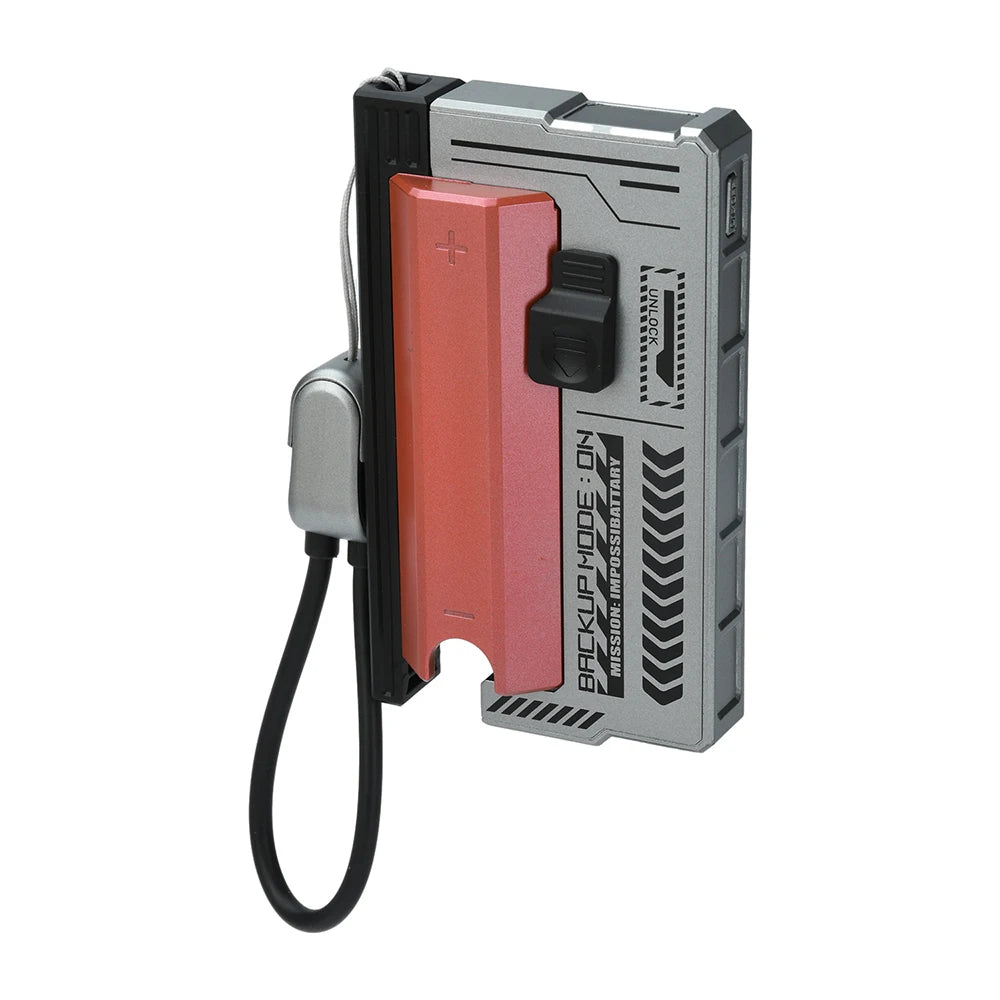 21700 Battery Holder Power Bank Case PD 20W Fast Charging Built-in Cable Detachable Power Bank DIY Battery Case