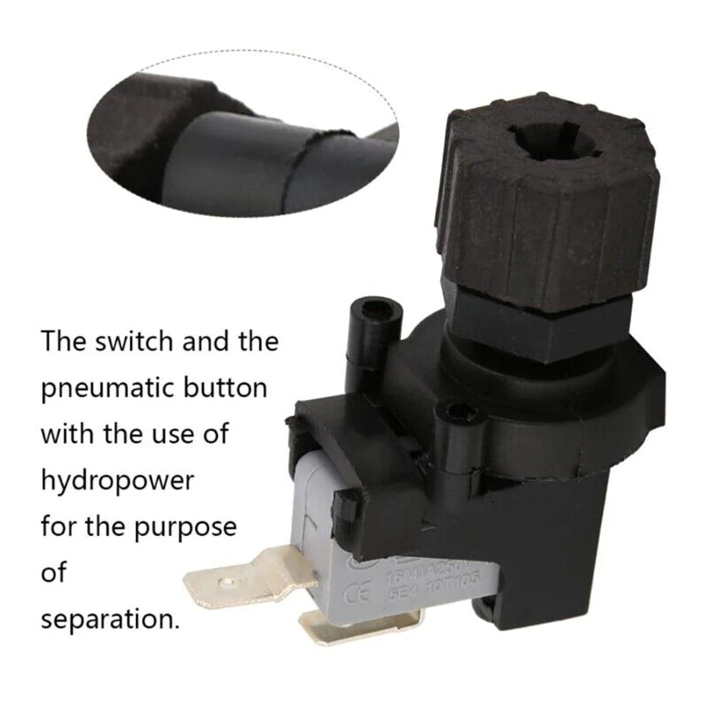 1 PC On Off Push Push  Air Switch Jet Tool Pneumatic  Air Pressure Switch Knob Bath Spa  Tubing For Home Replacement Tool