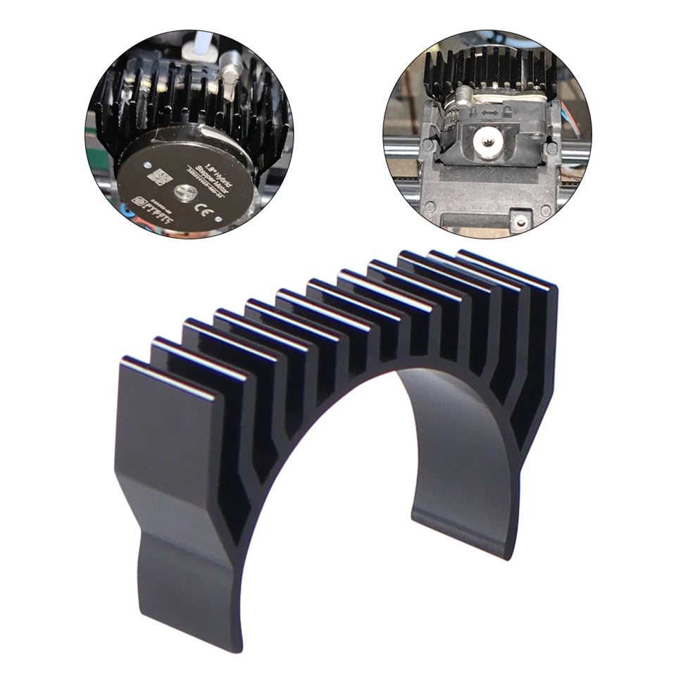 For Creality K1 K1 Max K1C Motor Cooling Heat Sink Fasting Heat Dissipation for K1 MAX Extuder Motor Heat Sink 3D Printer Parts