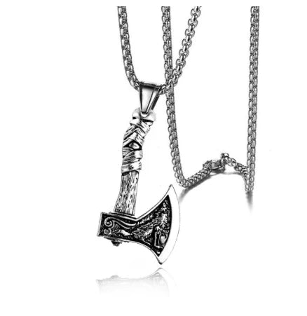 Stainless steel retro eagle hunting necklace titanium steel eagle men's pendant pendant pendant
