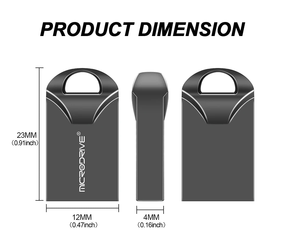 Super Mini USB Flash Drive pen 4GB 8GB 16GB 32GB 64GB 128GB with Key Ring Micro memory sticks Pen Drive USB Stick Car pendrive