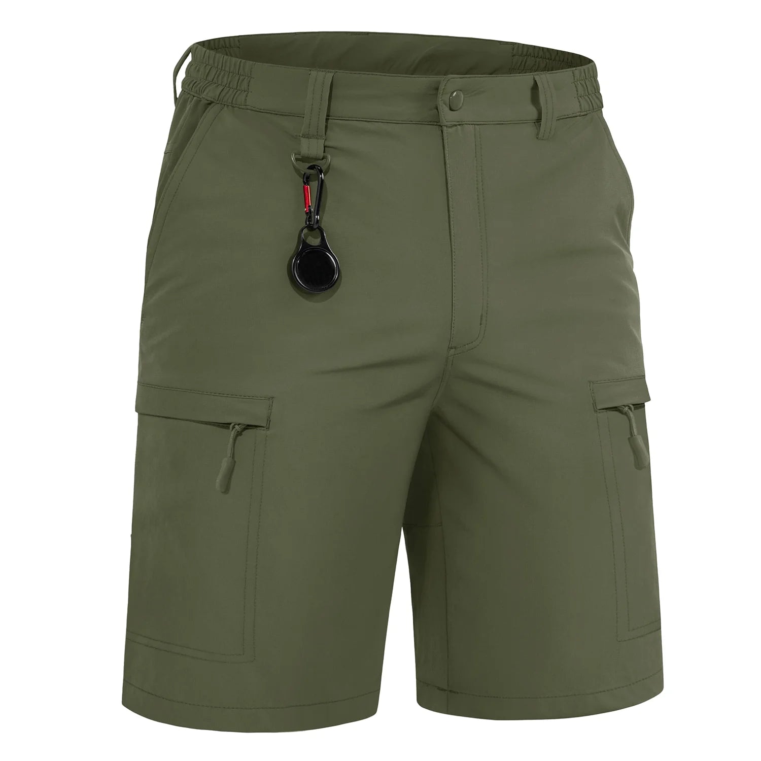 TACVASEN Summer Moisture Wicking Casual Shorts Mens Cargo Work Shorts Running Jogging Sports Bottoms Nylon Rip-Stop Short Pants