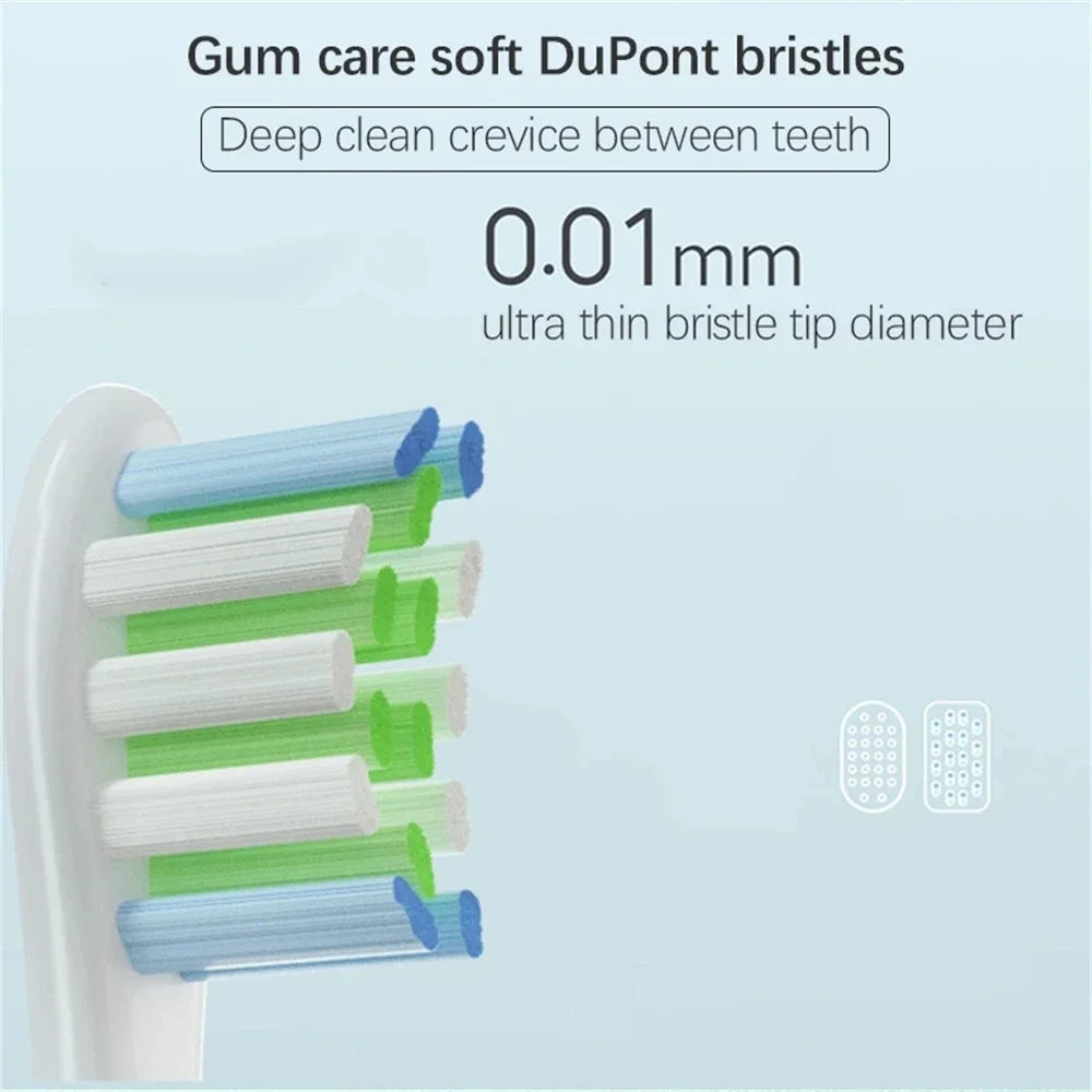 Replacement Brush Heads For Oclean X/ X PRO/ Z1/ F1/ One/ Air 2 /SE Sonic Electric Toothbrush Head DuPont Soft Bristle Nozzles