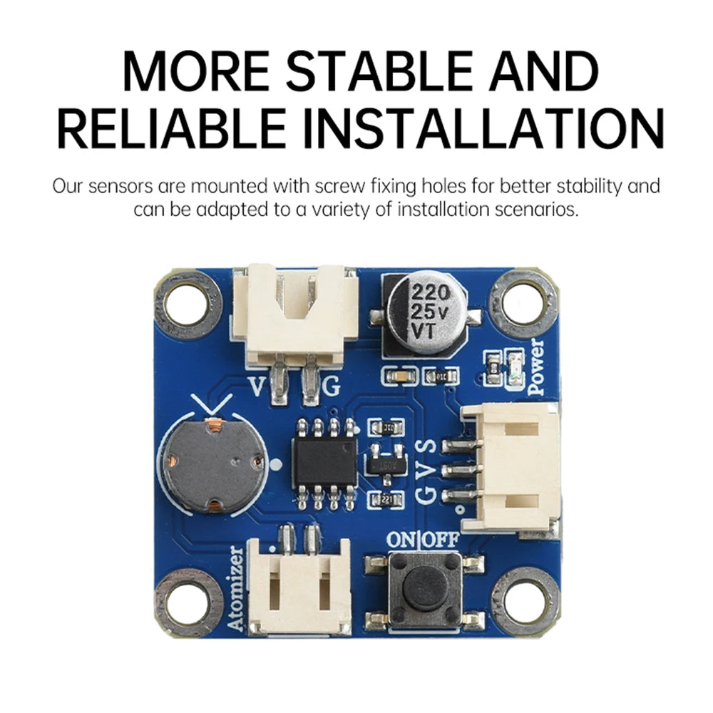 Humidifier Atomizer Driver Module DC 3-4.5V Ultrasonic Spray Supports Single-Chip Microcomputer Programming Control