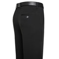 Men's Trousers Summer Thin Business Casual Pants Classic Solid Color Elastic Comfortable Loose Straight Brand Men's Wear