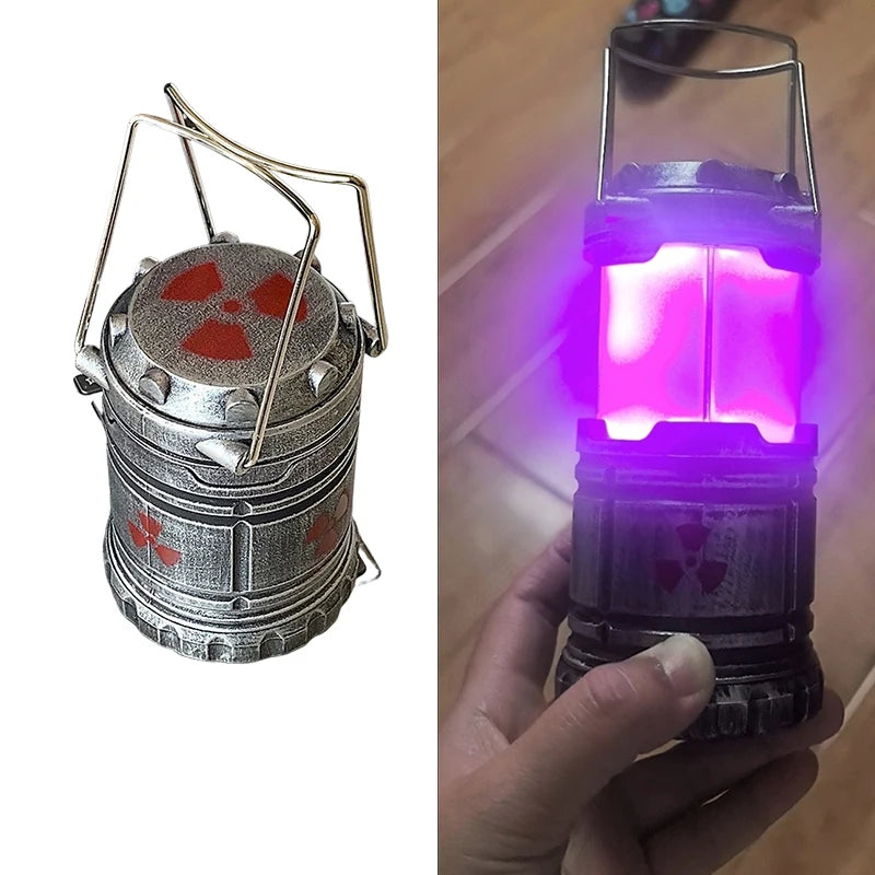 Mini Simulation Nuclear Reactor Lantern Gift Handheld Camping Light Halloween Gift Night Lamp Home Decor Ornaments