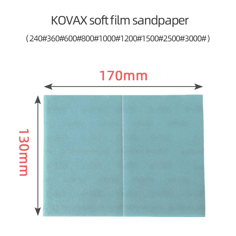 Original  KOVAX Japan Dry Grinding Polishing Sandpaper Ultra-Fine Soft Film Finish Sanding Car Spray Paint Piano Sanding