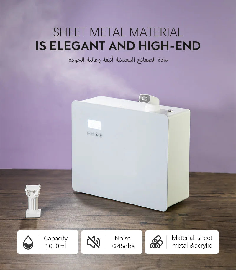 NAMSTE WIFI Control Scent Diffuser Machine Smart Timing HVAC Large Commercial Essential Aroma Oil Hotel Fragrance Diffuser