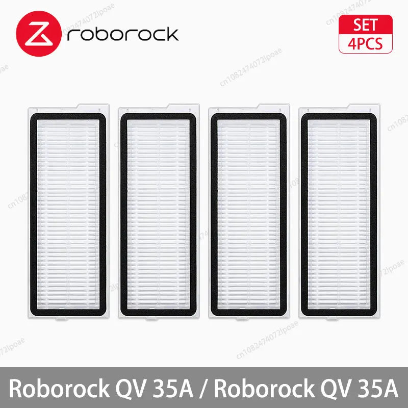 Roborock QV 35A / QV 35S Robot Vacuum Cleaner Accessories Main Side Brush Mop Cloth Hepa Filter Dust Bag Replacement Spare Parts