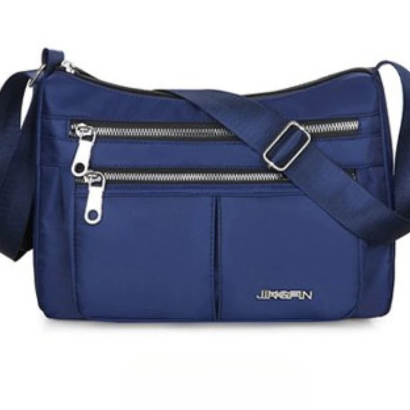 New Women's Bag Fashion Mother Shoulder Bag Oxford Waterproof and Elderly Leisure Travel Large Capacity Bag