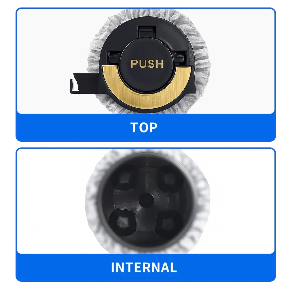 For Dreame Aqua10 Ultra Roller/Aqua10 Ultra Track/Aqua 10 Pro Track/X50Pro Robot Vacuum Cleaner Roller Mop Drum Brush Cloth Part