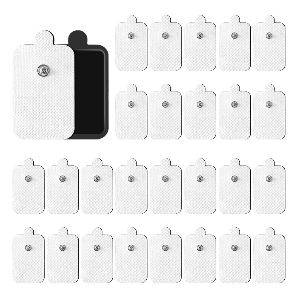 10/20pcs Electrode Pads EMS Muscle Stimulator TENS Pulse Massager Replacement Patch Self Adhesive Reusable Electrode Pads