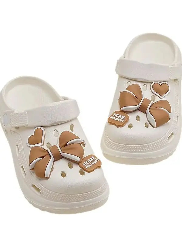 Summer Beach Sandals Unisex Casual Garden Clogs Outdoor Wide Toe Cross Sandals for Ladies Non Slip House Shower Slippers