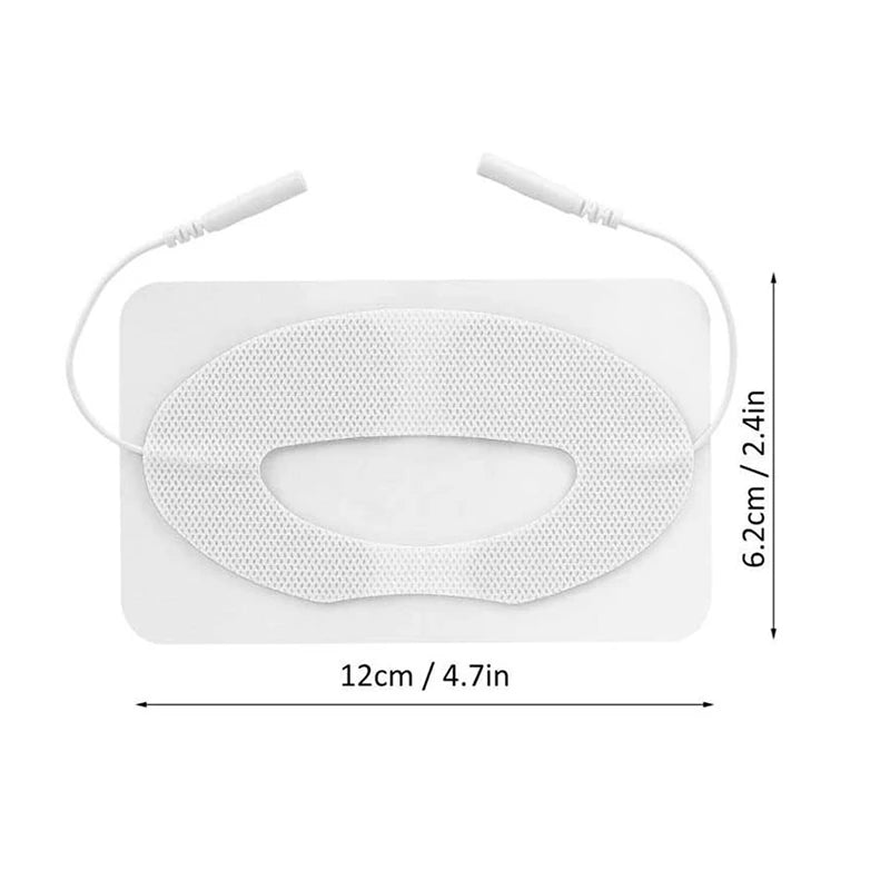 1PCS Lips Electrode Pad For Massager Non Woven Fabric Replacement Patch Accessory Pulse