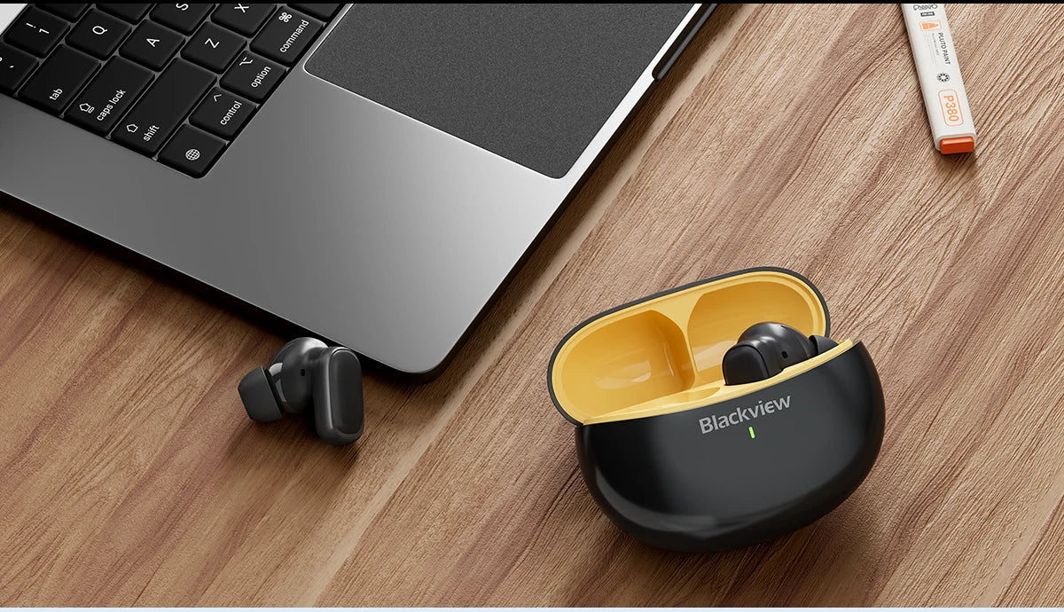 Blackview Airbuds 30 Headset Wireless Headphones TWS Sports Air Conduction Bass ENC Earphones TWS With Mic 400mAh IPX7