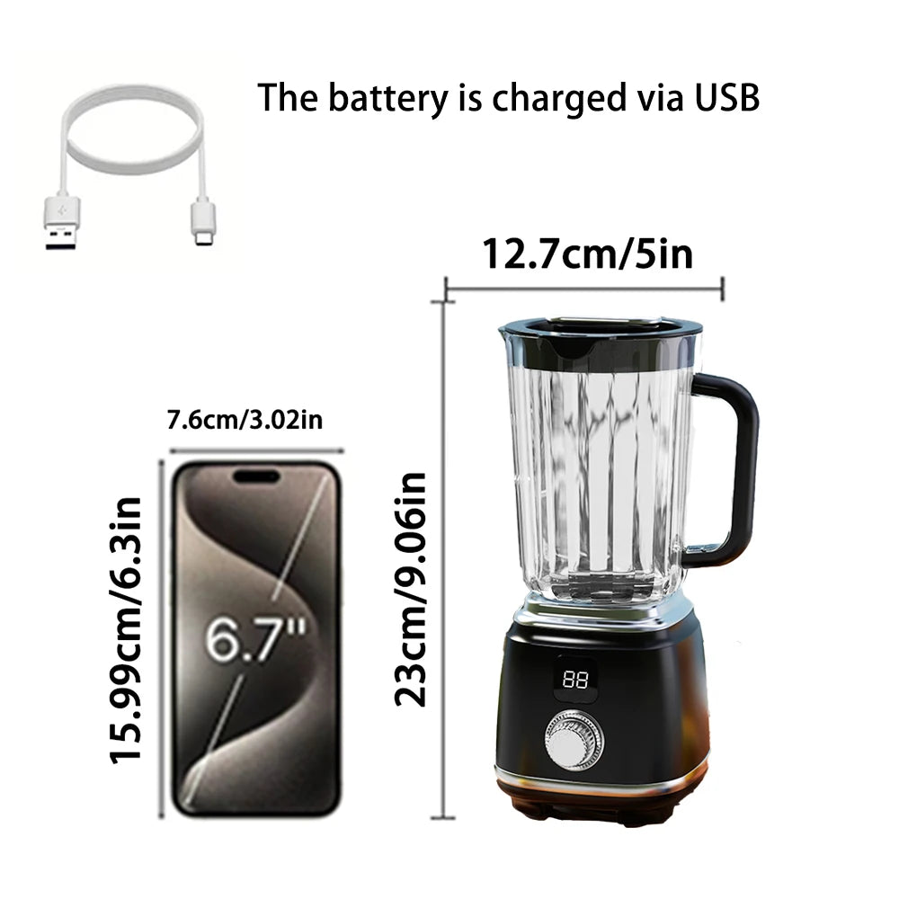 New household mixer, multifunctional juicer, ice crusher, juicer with high juice output rate, kitchen tool
