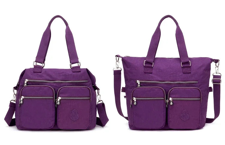 Women's Fashion Top-Handle Bag for Women Big Handbag Nylon Crossbody Bags Waterproof Shoulder bag purses and handbags bolsos sac
