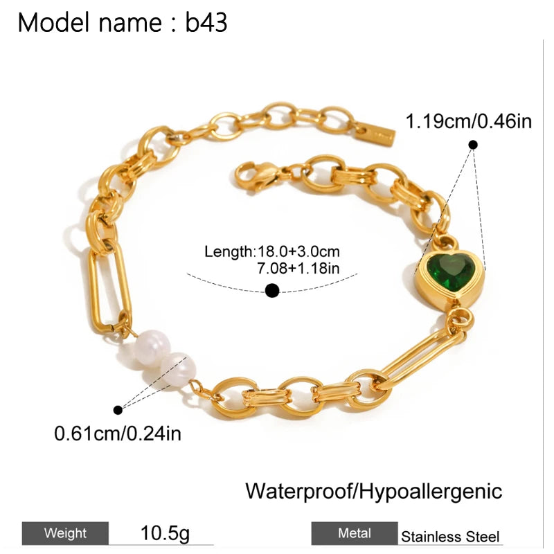 2026 Classic Snake Chain Bracelets Women Trend Gold Plated Stainless Steel Cuban Chain Bracelet Trendy Female Gifts Jewelry