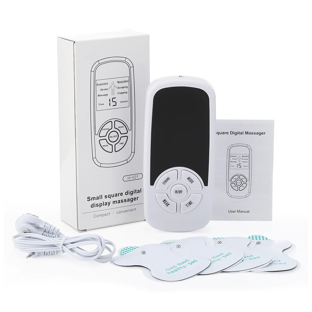 HOMEFISH Muscle Therapy Stimulator 6 Modes Tens Unit Machine Meridian Physiotherapy Pulse Abdominal Prostate Body Massager