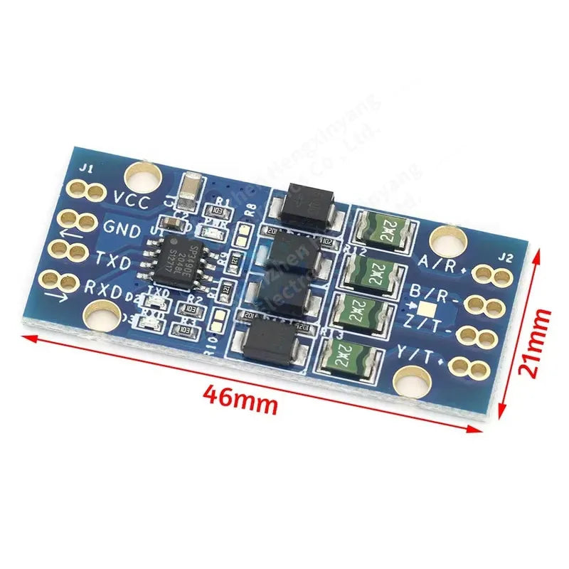 RS422 TTL two-way signal TTL 422 Module full duplex 422 to single chip 3.3V/5V