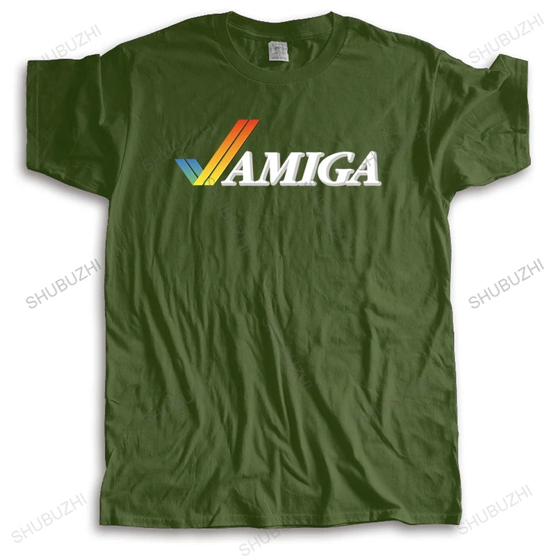 new arrive tee-shirt for men summer gift T-shirt men O-neck hot sale Commodore Amiga top tees unisex teeshirt Brand Clothing