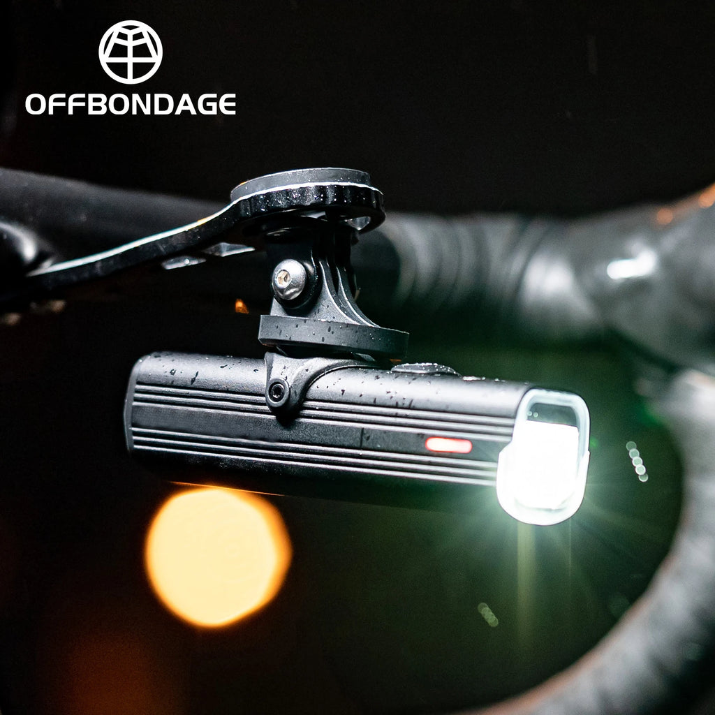 OFFBONDAGE Fietslig Voor 1000Lumen Fietslig Waterdigte Flitslig USB Laai MTB Padfietsry Lamp Fietsbykomstighede