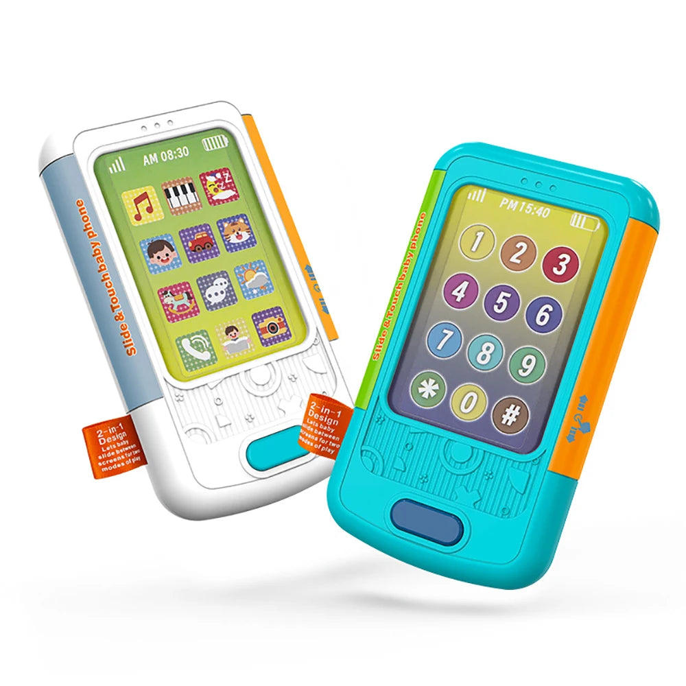 Kids Touch Screen Smart Mobile Phone Toys Enlightenment Early Education of Puzzle Simulated Musical Story Toy For Children