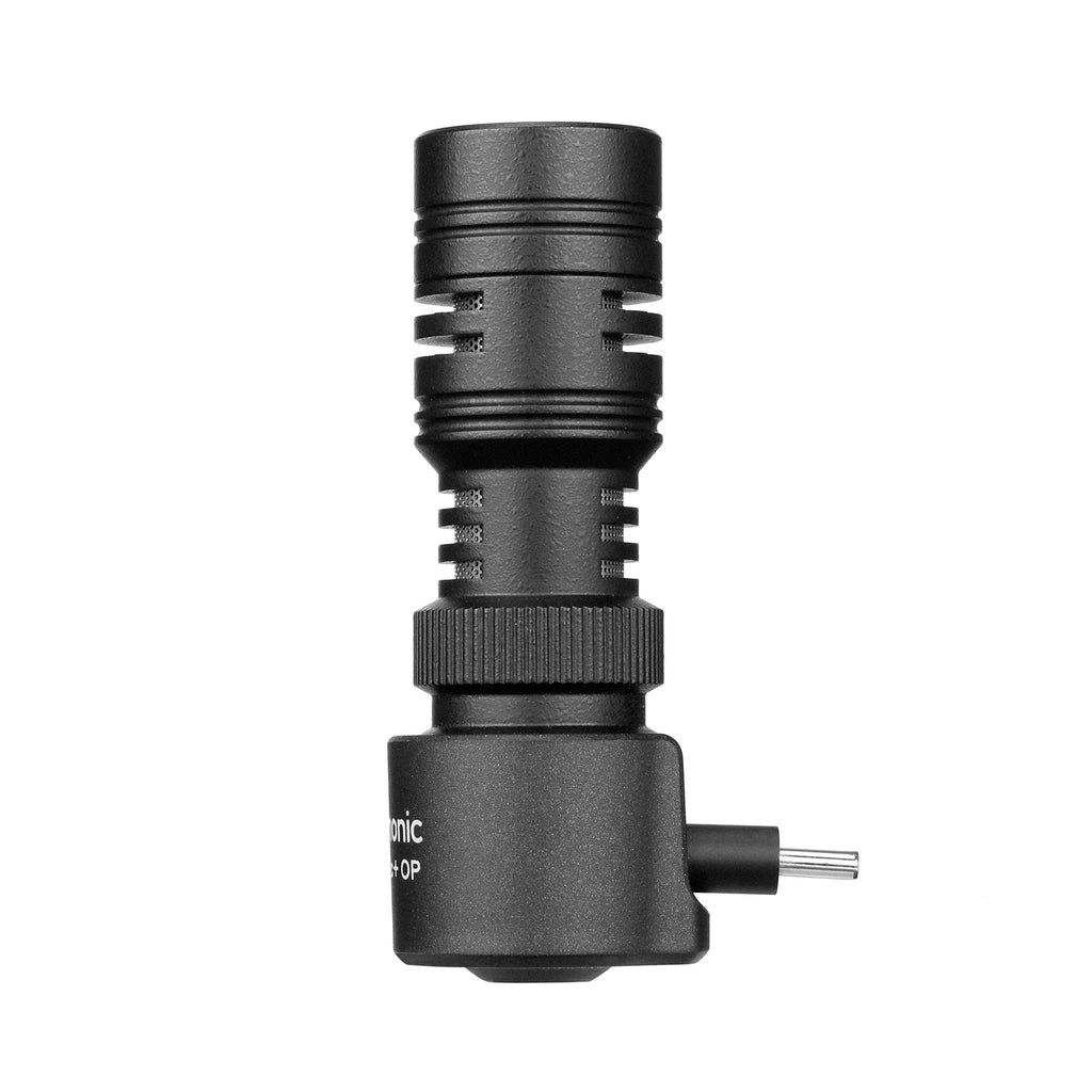 Saramonic SmartMic + Di/UC Tipe-C Rigtinggewende Mikrofoon met Skuimwindskerm vir IOS iPhone 13 11 7 7 plus Android-slimfone