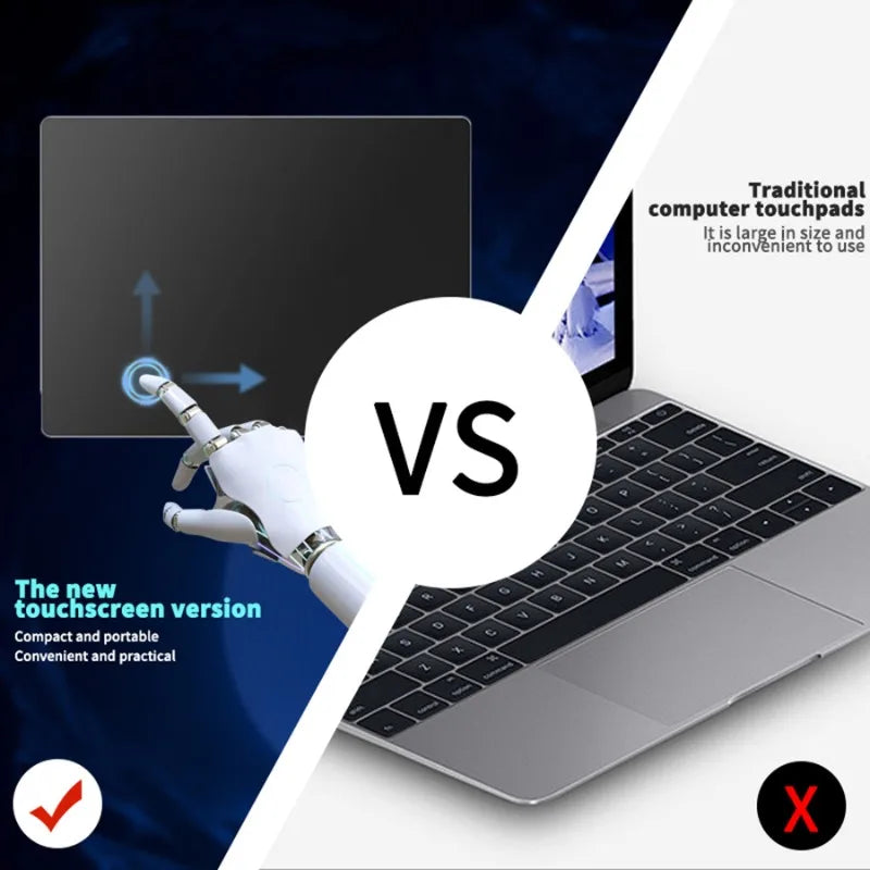 Portable Wired Trackpad Muti-Touch,Touchpad with High Precision USB Touchpad for Windows 10/11 Laptop Notebook PC Computer