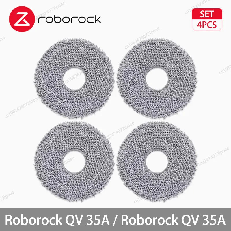 Roborock QV 35A / QV 35S Robot Vacuum Cleaner Accessories Main Side Brush Mop Cloth Hepa Filter Dust Bag Replacement Spare Parts